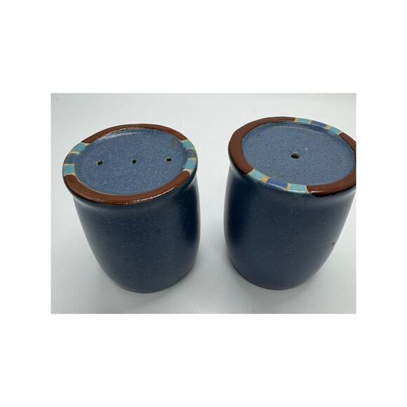 Dansk Mesa Sky Blue Salt and Pepper Shaker Made in Japan - Picture 1 of 4